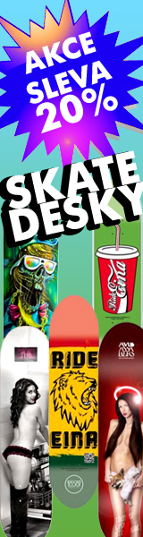 AKCE SLEVA 20% SKATE DESKY!