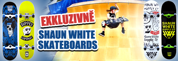 SHAUN WHITE SKATEBOARDS! 