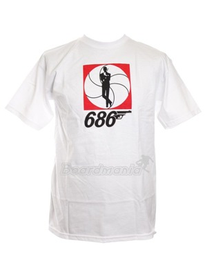 P�nsk� tri�ko 686 Bond white