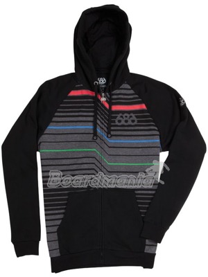 Pánská mikina 686 Slant charcoal heather