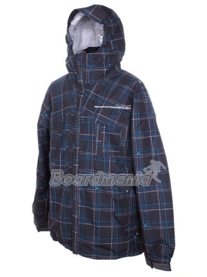 P�nsk� zateplen� bunda z kvalitn�ho materi�lu. Vodn� sloupec 10k, zalepen� �vy, kapuce.