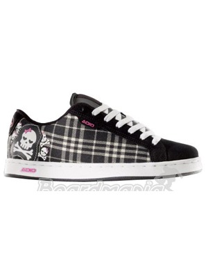 Dámské skate boty Adio Eugene RE  black/pink/white