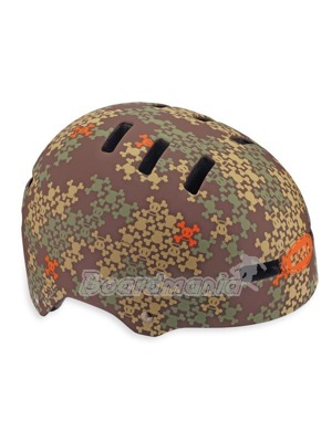 Downhill/BMX přilba Bell Faction 11 matte brown Paul Frank scurvy camo