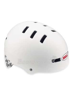 Downhill/BMX přilba Bell Faction 11 matte white plaid