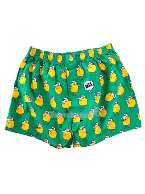 Boxerky Cleptomanicx Zitrone green