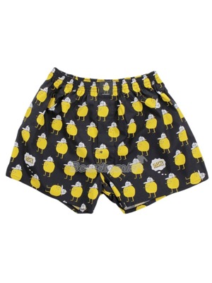 Boxerky Cleptomanicx Zitrone black