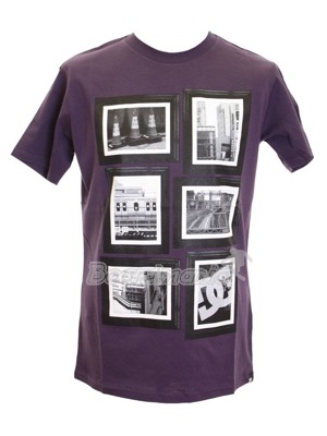 Tri�ko DC Matted purple velvet