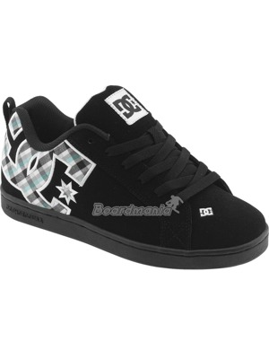 Boty DC Court Graffik Ladies SE black/ocean plaid