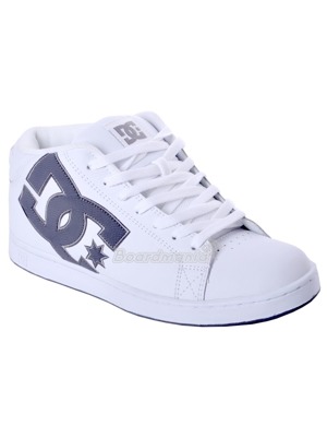 Boty DC Court Graffik MID white/battleship