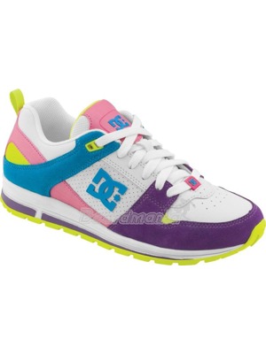 Boty DC A-260 white/pink/turqoise