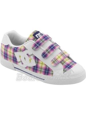 Boty DC Chelsea V SE womens white/plaid