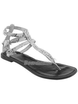 Dámské DC sandály Georgina metallic silver