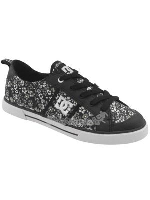 Boty DC Fiona white/black flower