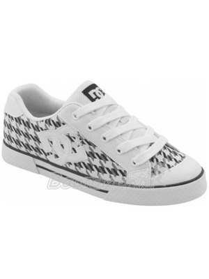 Boty DC Chelsea SE white/houndstooth