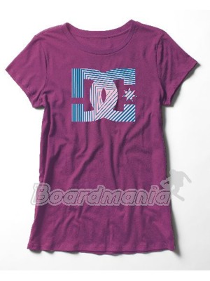 Dámské tričko DC Optical plum