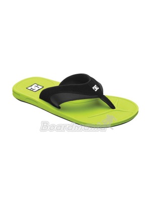 Pánské DC žabky Peru black/green