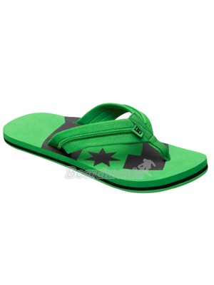 Pánské DC žabky Central emerald/black