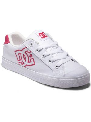 Boty DC Chelsea white crazy pink
