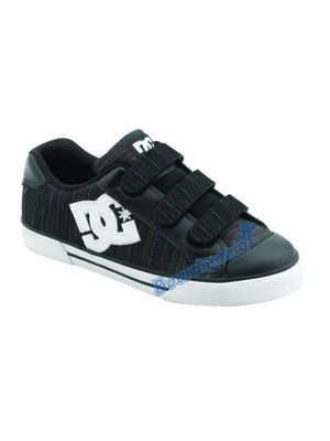 Boty DC Chelsea Velcro Ladies black/pinstripe