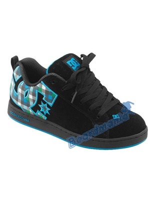 Boty DC Court Graffik Ladies SE carbon/turquois
