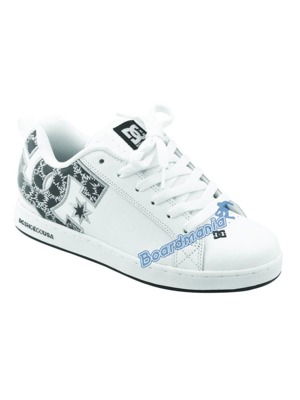 Boty DC Court Graffik Ladies SE white/metalic silver/black