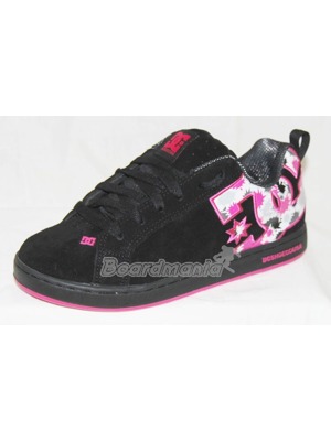 Boty DC Court Graffik Ladies SE carbon/pink/white