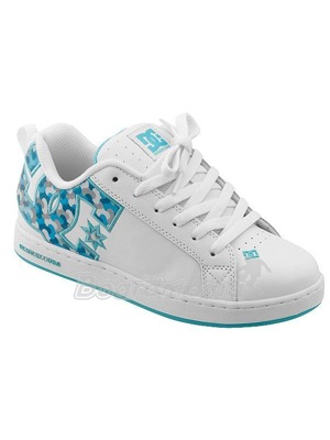 Boty DC Court Graffik Ladies SE white/ocean