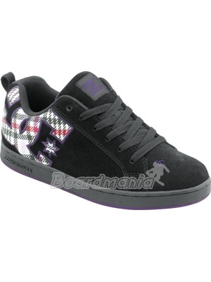 Boty DC Court Graffik Ladies SE black/dk.purple