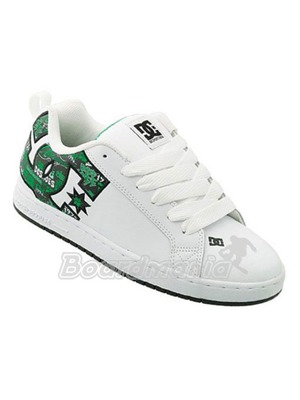 Boty DC Court Graffik SE White/Graffiti Print