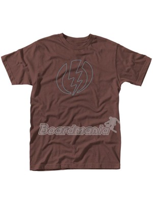 Pánské tričko Electric Volt line brown