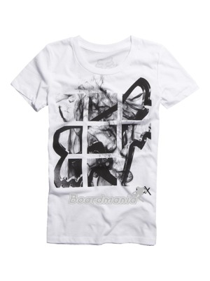 Dámské tričko Fox Smokin Crew Neck white