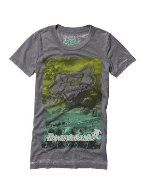 Dámské třičko Fox Agility Crew Neck dark shadow
