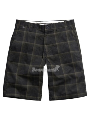Pánské kraťasy Fox Essex plaid black