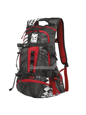 Batoh Flow Crevasse black/red