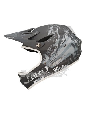 Downhill/BMX přilba Giro Remedy 11 matte titanium shards