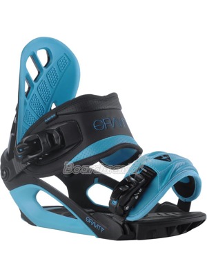 Vázání Gravity G1 black/turquoise 11/12