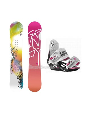 Dámský snowboard set Gravity Mist