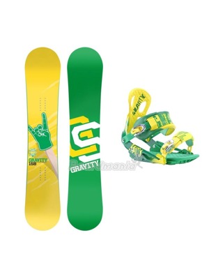 Snowboard set Gravity Team wide
