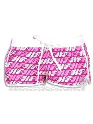 D�msk� plavky, 100% polyester, celoti�t�n� textura, utahovan� pasu ���rkami.