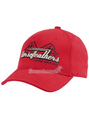 Dětská kšiltovka Horsefeathers Racer dark red