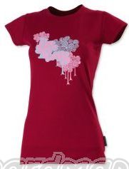 D�msk� tri�ko Horsefeathers Alchemy dark red