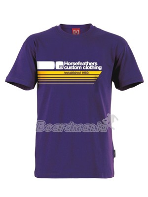 Tričko Horsefeathers Oceanic violet