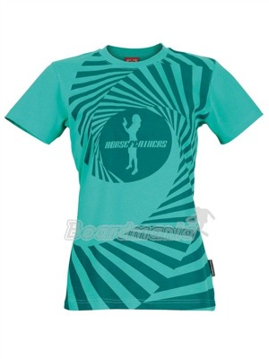 Dámské tričko Horsefeathers Bond Girl turquoise