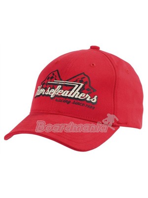 Kšiltovka Horsefeathers Racer dark red