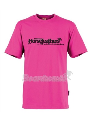 Tričko Horsefeathers Settler magenta