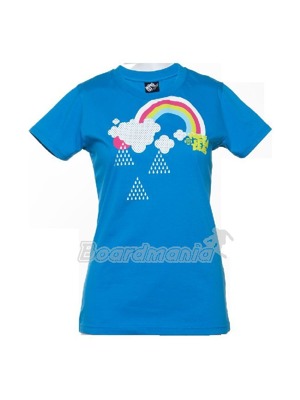 Dámské tričko Horsefeathers Rainbow No.9 blue