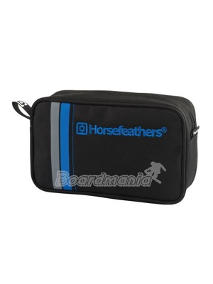 Toaletní taška Horsefeathers Devour black stripe