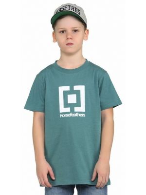 Dětské tričko Horsefeathers Base Youth oil blue