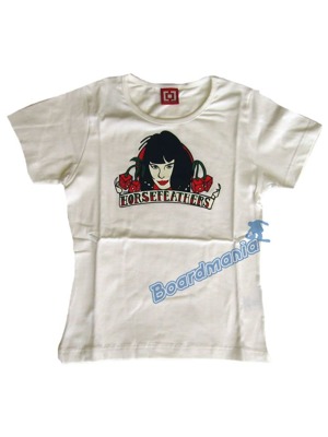 D�msk� tri�ko Horsefeathers Clash white