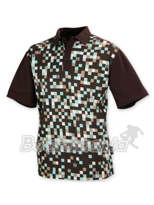 V�razn� p�nsk� polo tri�ko Horsefeathers. Zep�edu pixel potisk,ze zadu hn�d�.